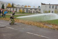 Финальные соревнования студенческих пожарных дружин