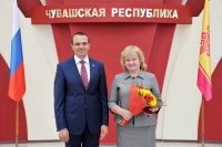 Поздравляем М.Б. Кожанову с присвоением почетного звания Поздравляем М.Б. Кожанову с присвоением почетного звания