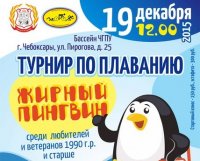 В бассейне ЧГПУ состоится турнир по плаванию «Жирный пингвин»