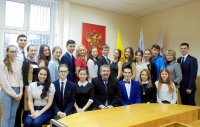 Предновогодняя встреча студактива с ректором вуза