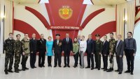 Михаил Игнатьев встретился с ветераном Великой Отечественной войны Павлом Сорокиным и членами поискового движения Чувашской Республики