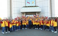 Михаил Игнатьев напутствовал участников XIX Всемирного фестиваля молодежи и студенчества в Сочи