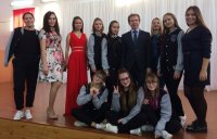 Встреча с учащимися школ Канашского района и города Канаш