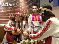 Rina Abeyeva on the Day of Russia at the Volga-Yangtze Youth Form