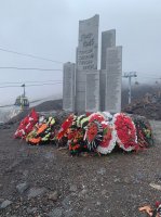 Флаг Университета Яковлева на вершине Эльбруса!