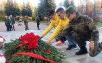 Бойцы поискового отряда «Память» ЧГПУ им. И.Я. Яковлева в составе делегации Чувашии принимают участие в Окружном слете поисковых отрядов Бойцы поискового отряда «Память» ЧГПУ им. И.Я. Яковлева в составе делегации Чувашии принимают участие в Окружном слете поисковых отрядов