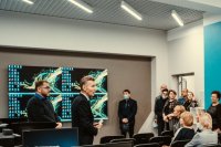 Рабочий осмотр лабораторий Технопарка, расположенных в главном корпусе Университета Яковлева Рабочий осмотр лабораторий Технопарка, расположенных в главном корпусе Университета Яковлева