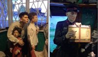 «Поезд Победы» посетили бойцы поискового отряда «Память» 