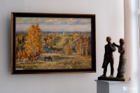 Состоялось общественное обсуждение Цикла произведений живописи, посвященной Чувашии профессора Анатолия Данилова